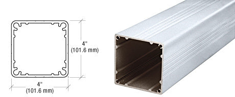 CRL Standard 4" X 4" Square 241" Long Post