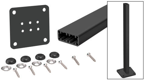 CRL Hansen Trim-Line 48" Surface Mount Post Kit