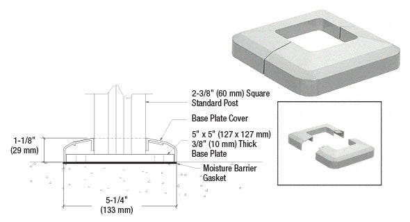 CRL Base Plate Cover