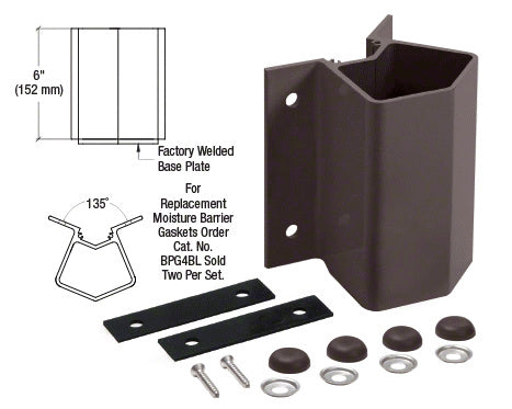 CRL Outside 135 Degree Fascia Mounted Bracket