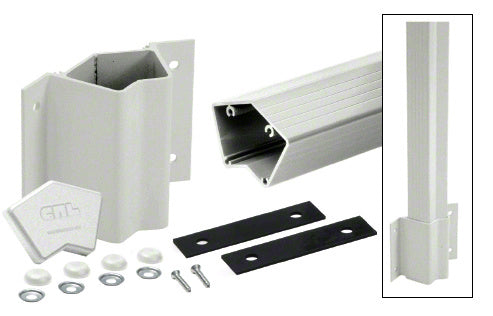 CRL 48" Inside 135 Degree Fascia Mount Post Kit for 100 Series Rails