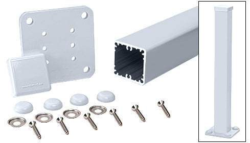 CRL 100 Series 48" Surface Mount Post Kit