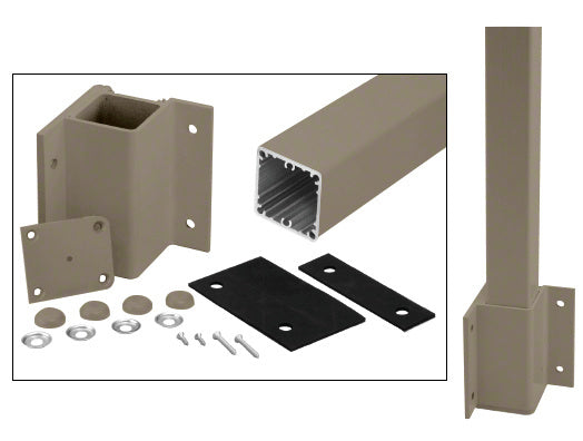 CRL 36" 200, 300, 350, and 400 Series 90 Degree Inside Fascia Mounted Post Kit