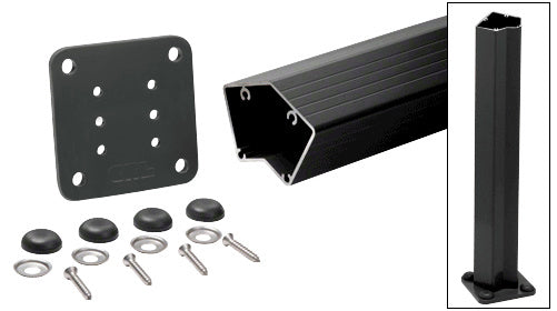 CRL 200, 300, 350, and 400 Series 42" Long 135 Degree Surface Mount Post Kit