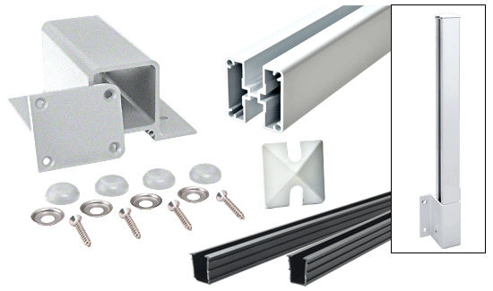 CRL 1100 Series Center Fascia Mount Post Kit