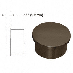 CRL Flat End Cap for 1-1/2" Outside Diameter Tubing