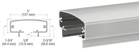 CRL 400 Series 241" Top Rail