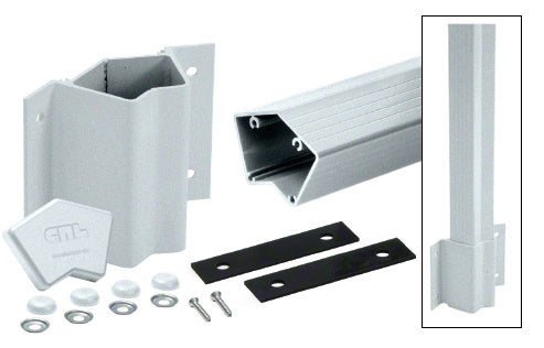 CRL 36" Inside 135 Degree Fascia Mount Post Kit for 100 Series Rails