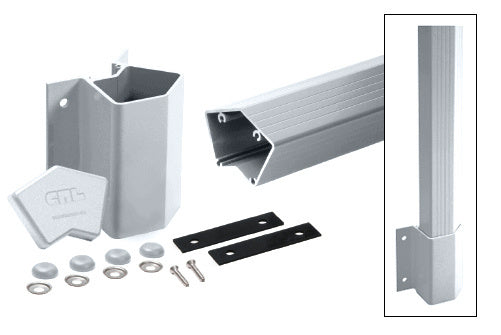 CRL 42" Outside 135 Degree Fascia Mount Post Kit for 100 Series Rails