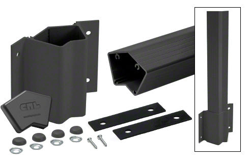 CRL 42" Inside 135 Degree Fascia Mount Post Kit for 100 Series Rails