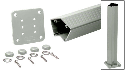 CRL 200, 300, 350, and 400 Series 48" Long 135 Degree Surface Mount Post Kit