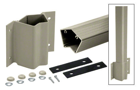 CRL 48" Inside 135 Degree Fascia Mount Post Kit for 200, 300, 350, and 400 Series Rails