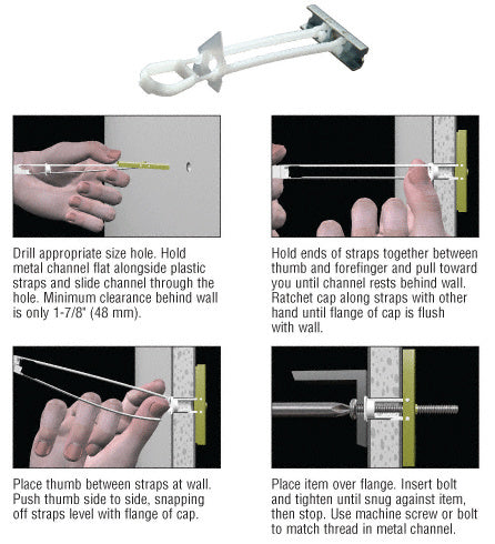 CRL Snaptoggle® 1/2" - 13 Toggle Anchor