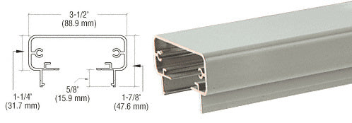 CRL 200 Series 241" Long Top Rail