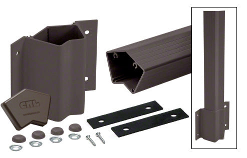 CRL 36" Inside 135 Degree Fascia Mount Post Kit for 100 Series Rails