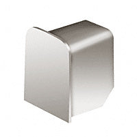 CRL Stainless End Cap for 1/2" U-Channel Cap Railing