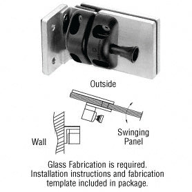 CRL 316 Wall/Square Post Mount Gate Latch