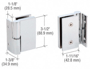 CRL 316 Single Acting Right Hand Wall-to-Glass Gate Hinge