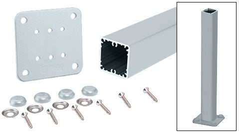 CRL 200, 300, 350, and 400 Series 36" Surface Mount Post Kit