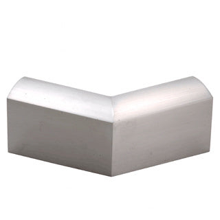 CRL Stainless 2" x 3" 135 Degree Radius Top Cap *DISCONTINUED*