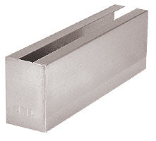 CRL Grade 304 12" Welded End Cladding for B7S Series Heavy-Duty Square Base Shoe