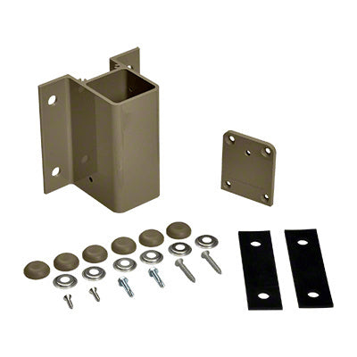 CRL 180 Degree Center/End Fascia Mount Bracket