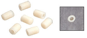 CRL 1/2"-13 x 1" Thread Protecting Nylon Allen Screws for the HRS System