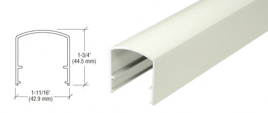 CRL 200, 300, 350 and 400 Series 241" Long Horizontal Mid-Rail