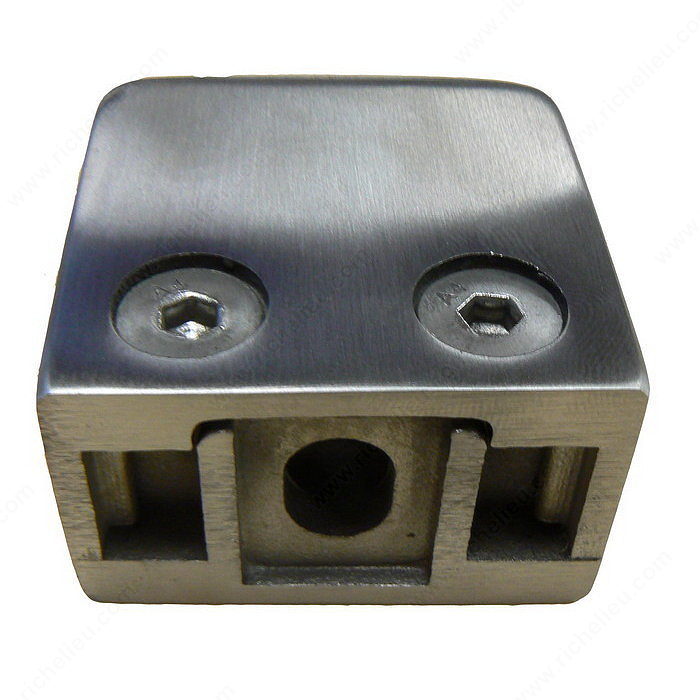 Square Glass Clamp for Flat Mounting - Model 21