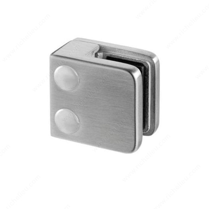 Square Glass Clamp for Flat Mounting - Model 21