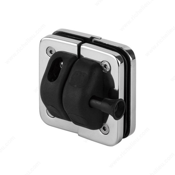 180° Glass-to-Glass Magnetic Safety Gate Latch