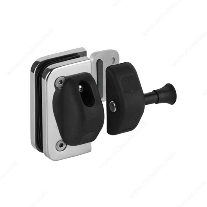 Glass-to-Wall or Post Magnetic Safety Gate Latch