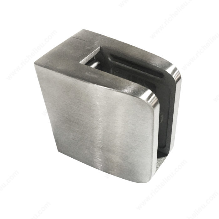 Square Glass Clamp - Flat Post Mount - Model 505