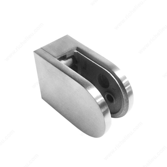 Round Glass Clamp - Flat Post Mount - Model 504