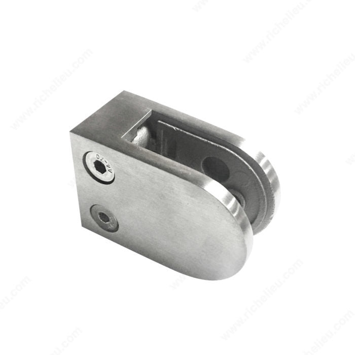 Round Glass Clamp - Flat Post Mount - Model 504