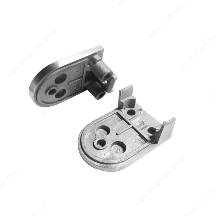 Round Glass Clamp - Flat Post Mount - Model 504