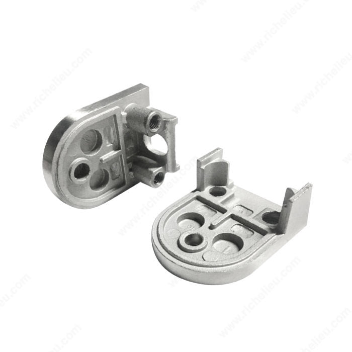 Round Glass Clamp - Flat Post Mount - Model 507