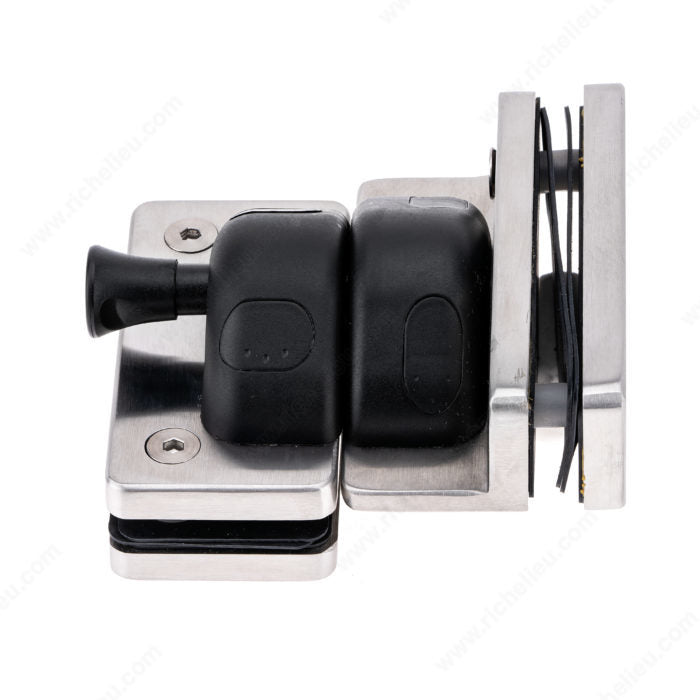 90° Glass-to-Glass Magnetic Safety Gate Latch