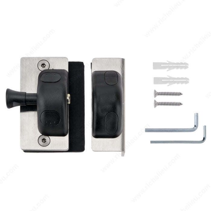 90° Glass-to-Wall or Post Magnetic Safety Gate Latch