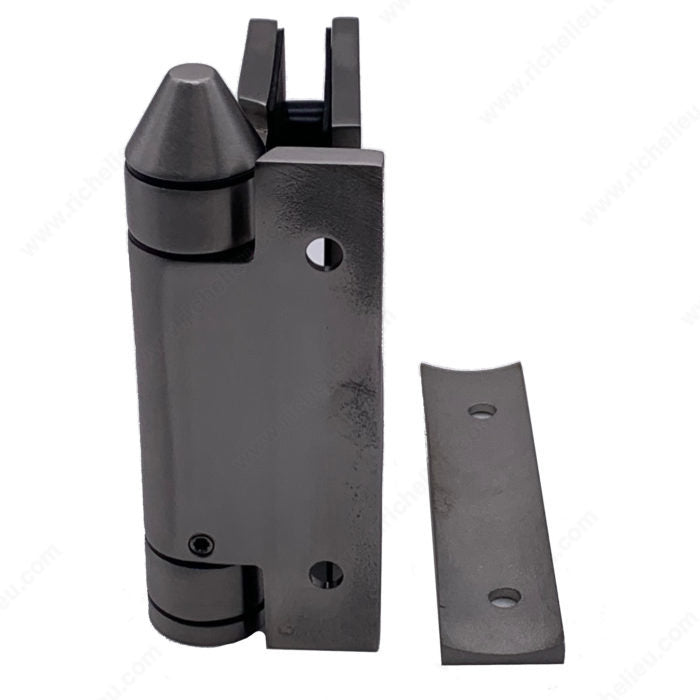 Spring-loaded Adjustable 90° Wall/Post-to-Glass Pool Hinge