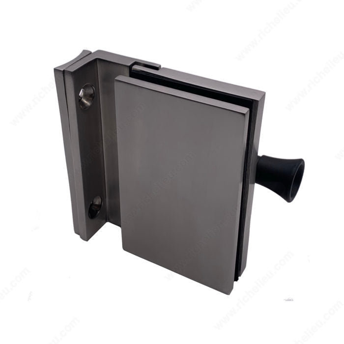 90° Round Post-to-Glass Pool Gate Latch