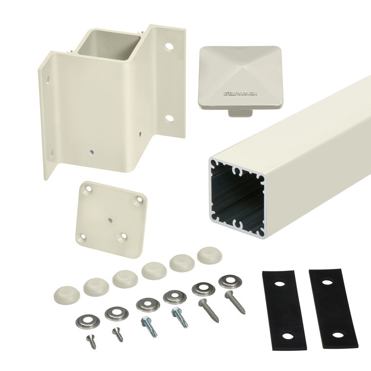 CRL 42" 100 Series 90º Inside Fascia Mount Post Kit