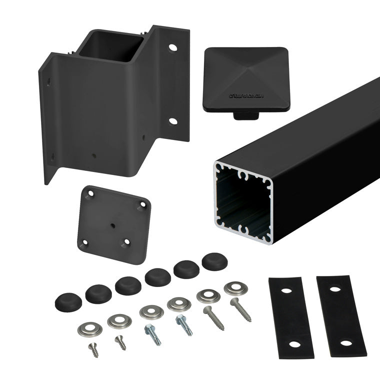 CRL 42" 100 Series 90º Inside Fascia Mount Post Kit