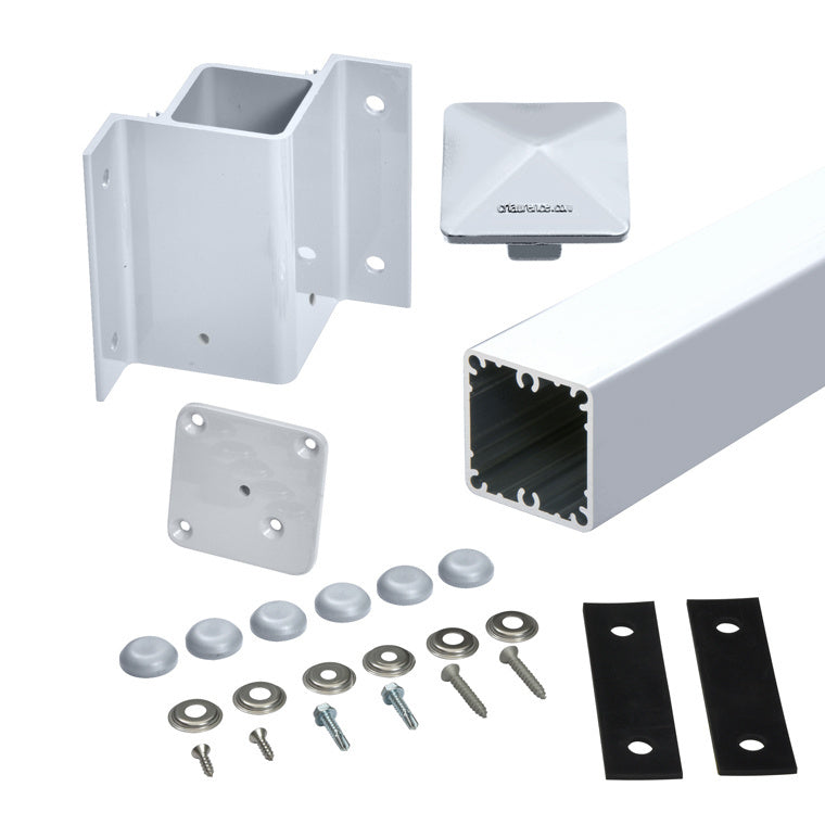 CRL 42" 100 Series 90º Inside Fascia Mount Post Kit