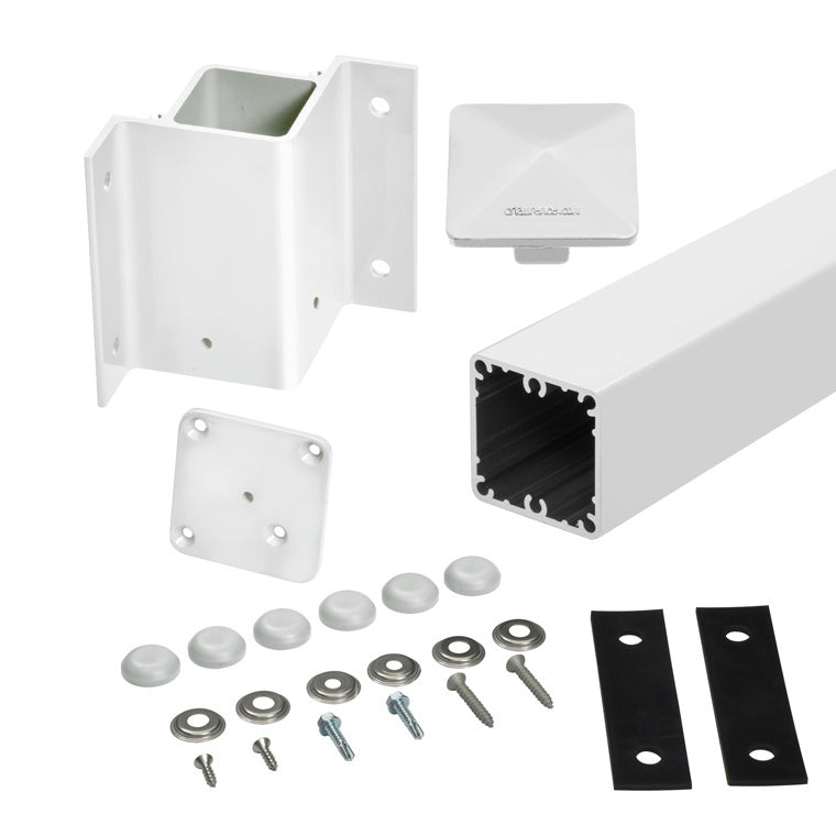 CRL 42" 100 Series 90º Inside Fascia Mount Post Kit