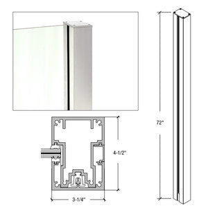 CRL 72" Cielo End Post Kit