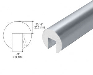 CRL-Blumcraft® 337 Series 2" Diameter Extruded Aluminum Cap Rail