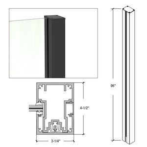 Windscreen Railing Base Plate Windscreen - End Posts