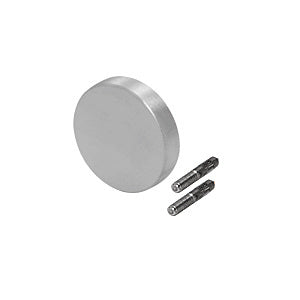 CRL-Blumcraft® Decorative Flat End Caps for 337 Series Aluminum Cap Railings