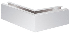 CRL 12" 135º Mitered Corner Cladding for W5B Series Windscreen and Smoke Baffle Base Shoe